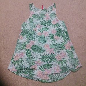 Tropical tank top
